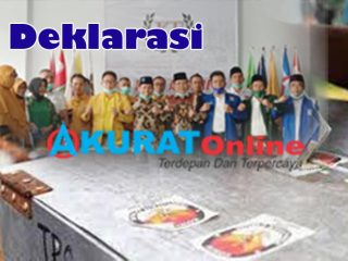 Delapan Parpol Deklarasi Dukungan Untuk Paslon Kopli - Fahrurozi