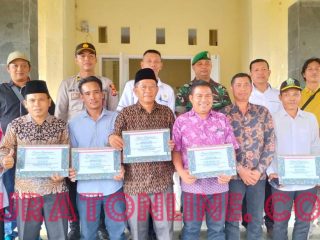 Enam Kepala Desa di Kecamatan Tubei Memasuki Purna Bakti